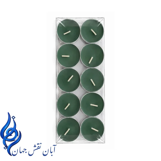 شمع سکه ای رنگی