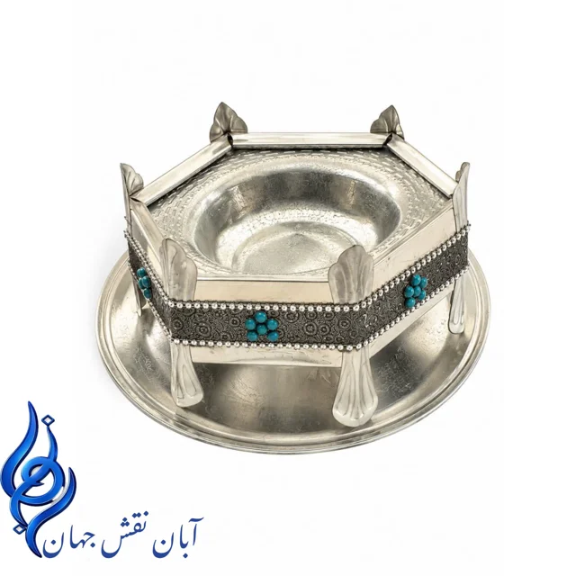 منقل اسپند 3 تیکه مدل شاهانه برند آبان