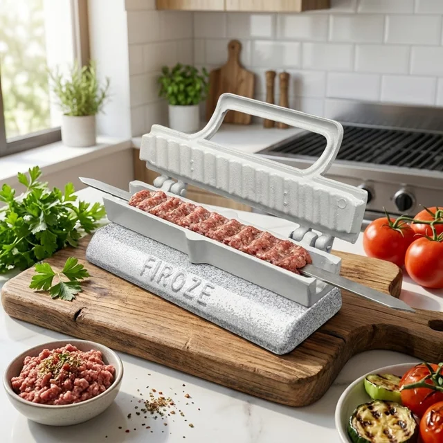 کباب زن خانگی دستی آلومنیومی 75 گرمی